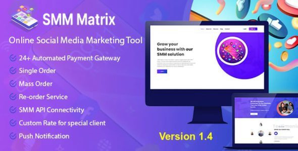 ابزار مدیریت شبکه های اجتماعی SMM Matrix