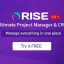 سیستم CRM و مدیریت پروژه RISE